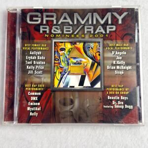 Grammy R&B Rap Nominees 2001 CD Compilation Aaliyah Eminem Dr. Dre Snoop Dogg